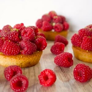 Raspberry Tart (gf)(v)